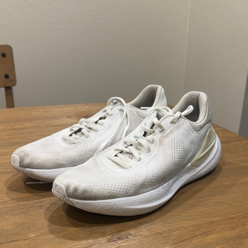 White Lululemon Athletic Sneakers